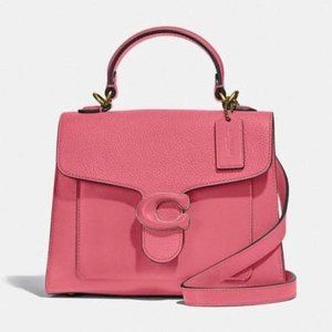 {Coach} Tabby Top Handle 20 Leather Cross-Body Bag